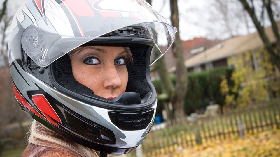 Look After Your Visor This Autumn