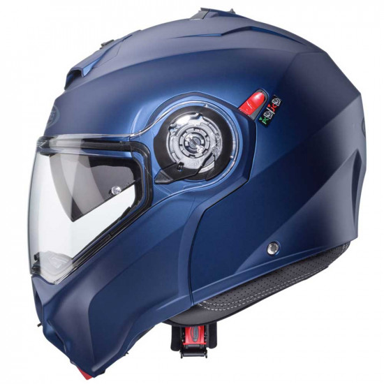 Caberg Duke Evo Matt Blue Flip Front Motorcycle Helmets - SKU 0825789