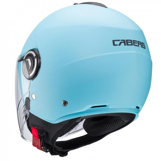 Caberg Riviera V4 Matt Light Blue Open Face Helmets - SKU 0810006