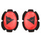 Dainese Pista Rain Knee Slider 779 Fluo-Red Black