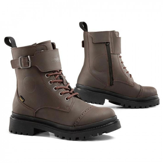 Falco Royale Lady Brown Boot Ladies Motorcycle Touring Boots