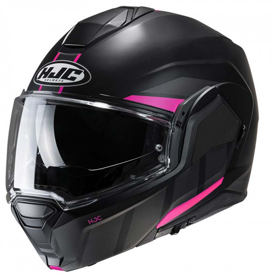 HJC I100 Beis Pink Flip Front Motorcycle Helmets - SKU I100BPXS