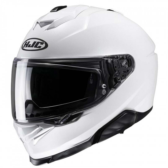 HJC I71 Pearl White Full Face Helmets - SKU I71WAXS