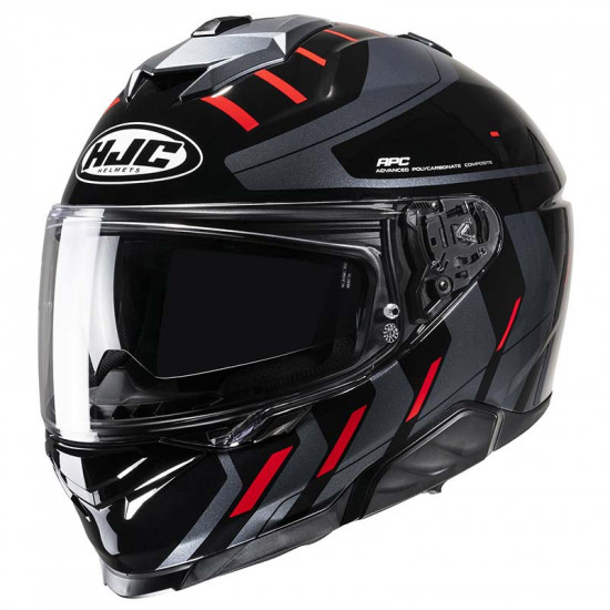 HJC I71 Simo Red Full Face Helmets - SKU I71SRXS