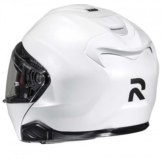 HJC RPHA 91 Pearl White Flip Front Motorcycle Helmets - SKU R91WXS