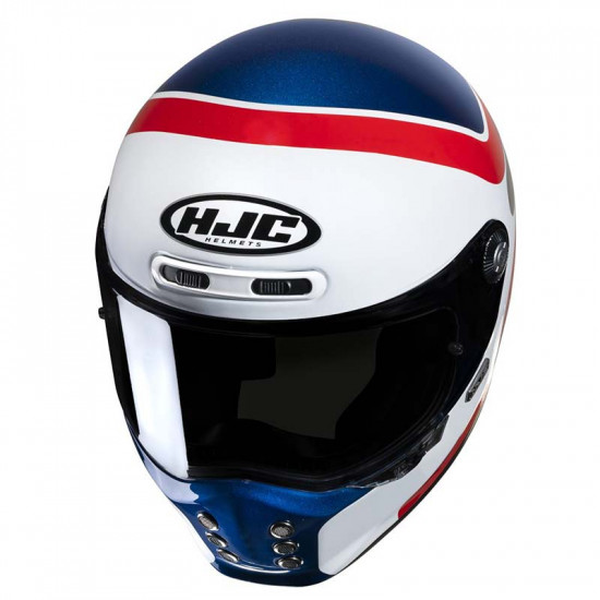 HJC V10 Grape White Red Blue