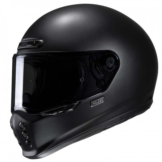 HJC V10 Matt Black Full Face Helmets - SKU V10MBXS