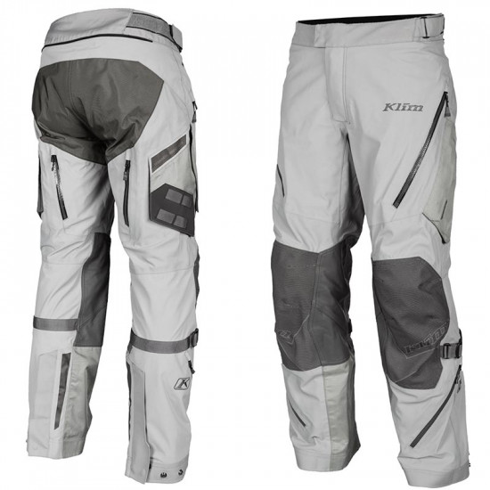 Klim Badlands Pro Goretex Pant Monument Grey Regular Mens Motorcycle Trousers - SKU 4053-003-030-609