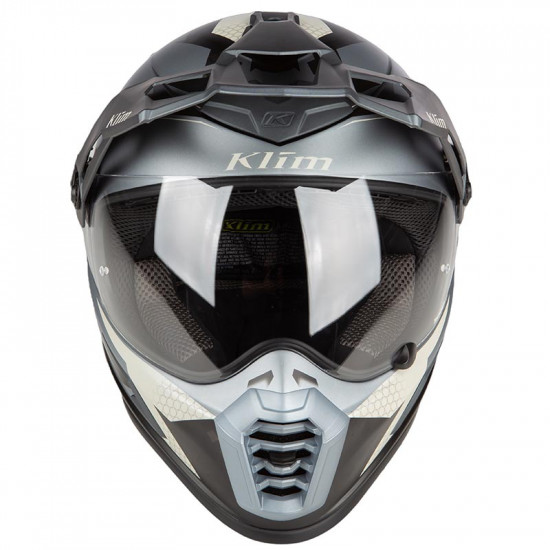 Klim Krios Pro Helmet Charger Grey Full Face Helmets - SKU 3900-000-160-013