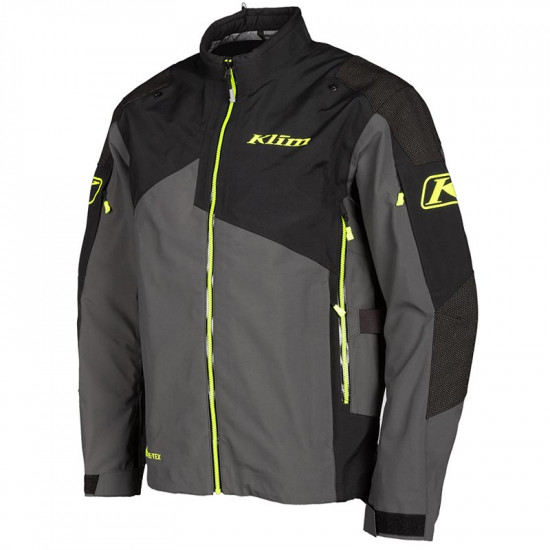 Klim Raptor Goretex Overshell Jacket Asphalt Hi-Vis Waterproofs - SKU 4018-000-160-605