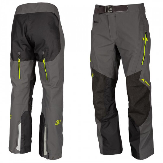 Klim Raptor Goretex Overshell Pant Asphalt Hi-Vis Regular Waterproofs - SKU 4019-000-030-605