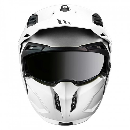 MT Streetfighter SV Solid White Full Face Helmets - SKU M12720000003