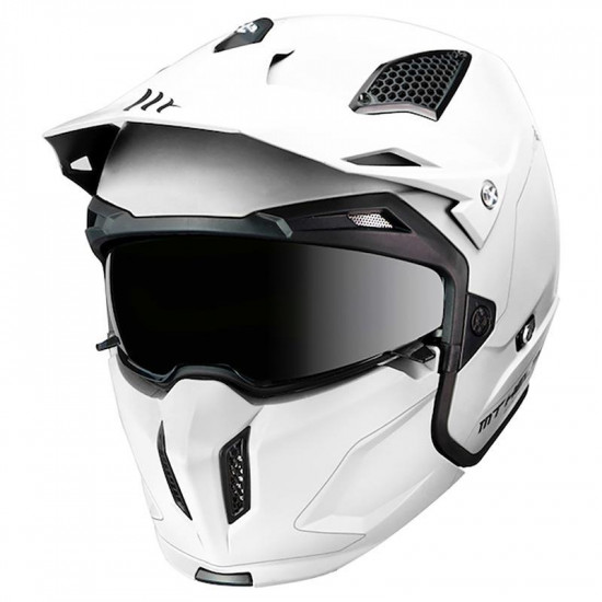 MT Streetfighter SV Solid White Full Face Helmets - SKU M12720000003