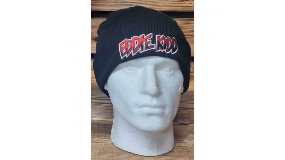 Official Eddie Kidd Black Beanie Hat