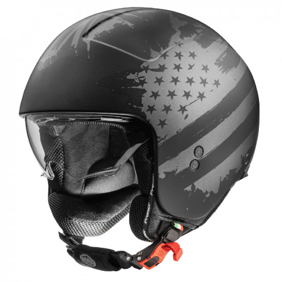 Premier Rocker AM 9 Matt Black Open Face Helmets - SKU PRHROAM16LA