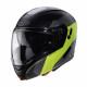 Caberg Horus Scout Matt Black Yellow Flip Up Motorcycle Helmet