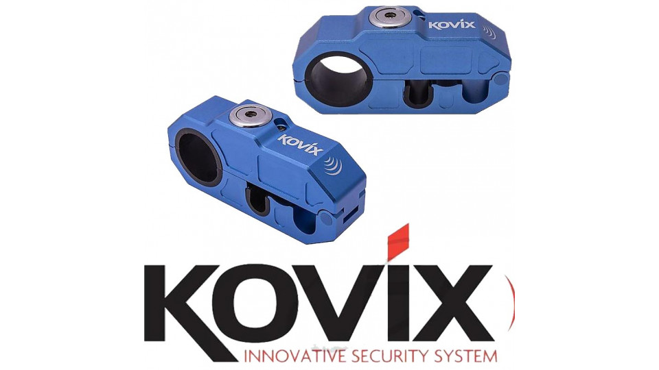 Kovix Handlebar Brake Lock Blue