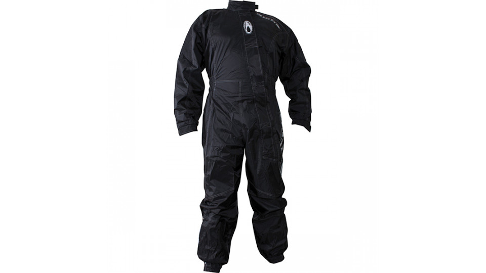 Richa Typhoon Rain Waterproof Motorcycle Overall One Piece Suit Black