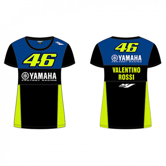 VR46 Valentino Rossi T-Shirt Racing Ladies Casual Wear - SKU 500/YDWTS3624091