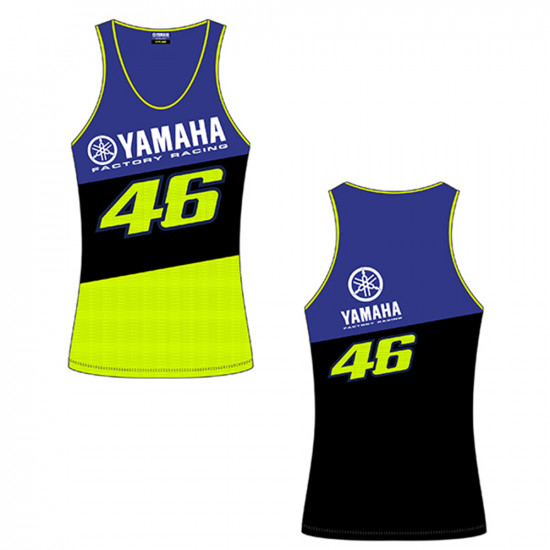 VR46 Valentino Rossi Tank Top Racing Ladies Casual Wear - SKU 500/YDWTT3956091