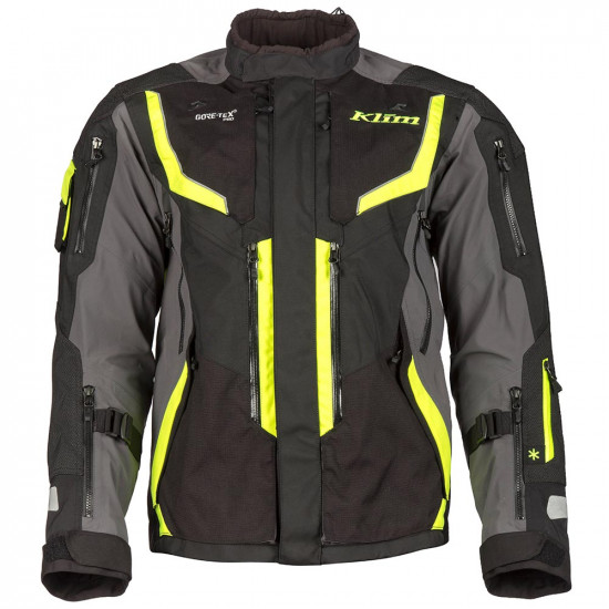 Klim Badlands Pro Jacket Hi-Vis Mens Motorcycle Jackets - SKU 4052-002-160-500