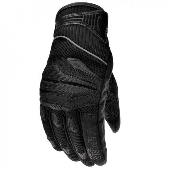 Viper Street 4 Gloves Mens Motorcycle Gloves - SKU A215BlackXS