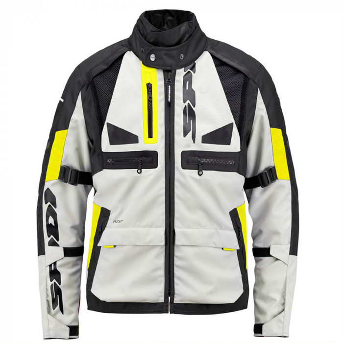 Spidi Alpen Trophy Adv Motorcycle Jacket Black / Grey