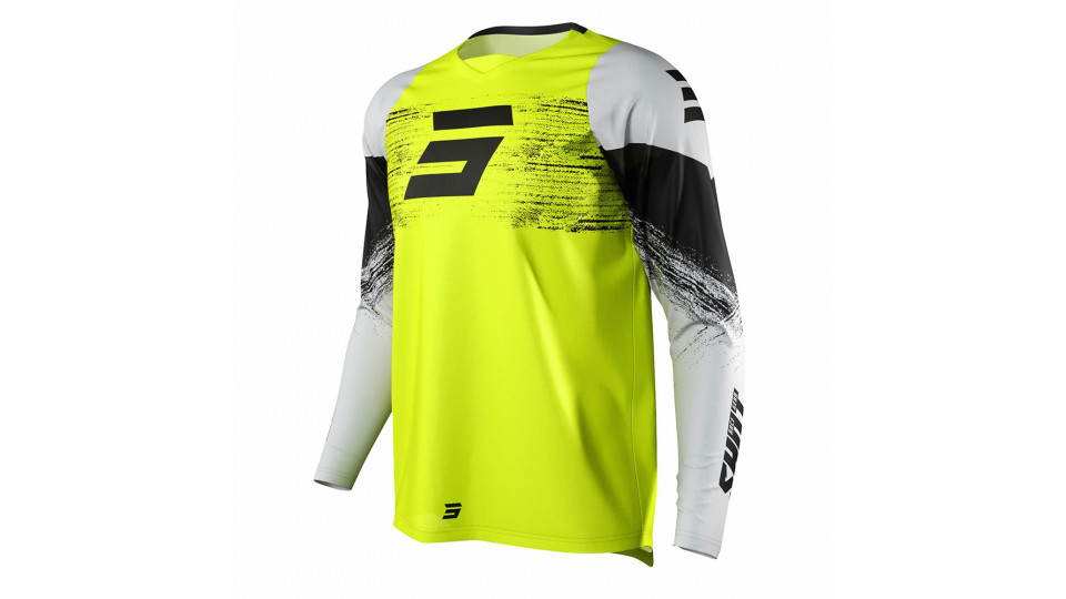 Shot 2022 Raw Jersey Burst Neon Yellow