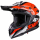 Shot MX Helmet Pulse Revenge Black Orange White