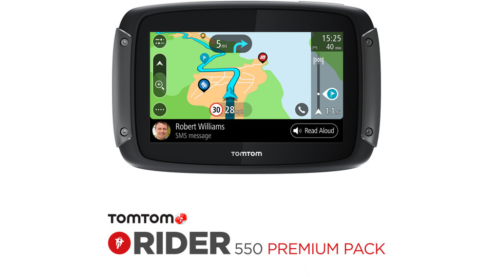 Tom Tom Rider 550 World Premium Sat Nav GPS