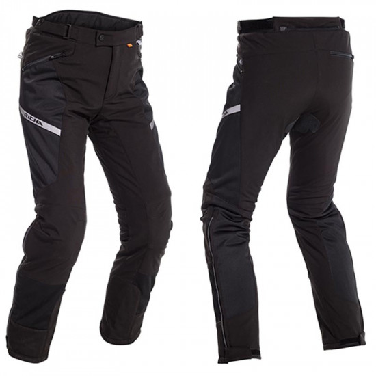 Richa Softshell Mesh WP Trousers Short Black Mens Motorcycle Trousers - SKU 082/SSHLMS/BK/03