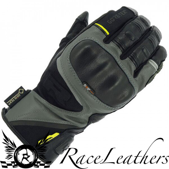 Richa Atlantic GTX Glove Grey Mens Motorcycle Gloves - SKU 081/ATLGTX/GR/02