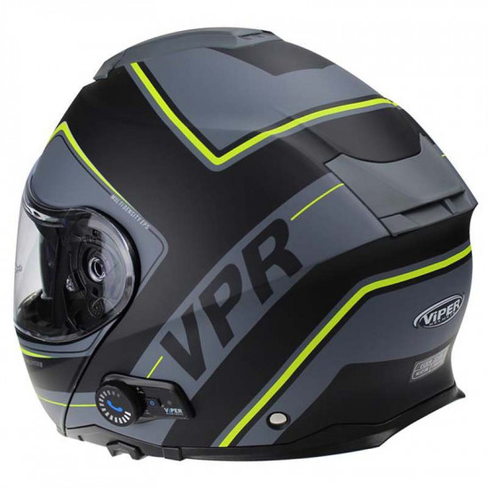 Viper RSV191 BL+ 3.0 Raze Fluo Bluetooth Flip Front Motorcycle Helmets - SKU A270RazeFluoXS