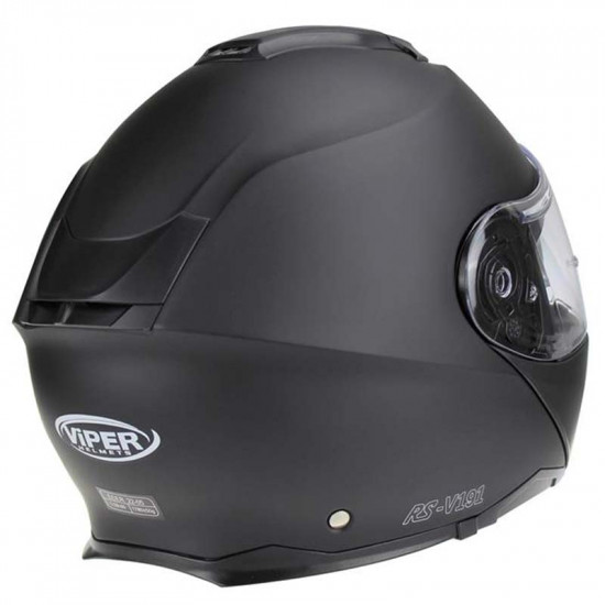 Viper RSV191 BL+ 3.0 Matt Black Bluetooth Flip Front Motorcycle Helmets - SKU A270MattBlackXS