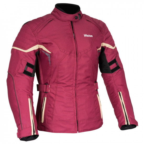 Weise Nashua Jacket Wine Ladies Motorcycle Jackets - SKU WJNAS3508