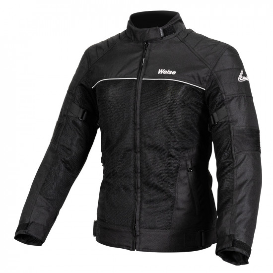 Weise Scout Mesh Jacket Womens Black Ladies Motorcycle Jackets - SKU WJWSCO1408