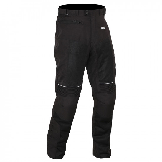 Weise Scout Mesh Black Short Leg Mens Motorcycle Trousers - SKU WPSSC142X