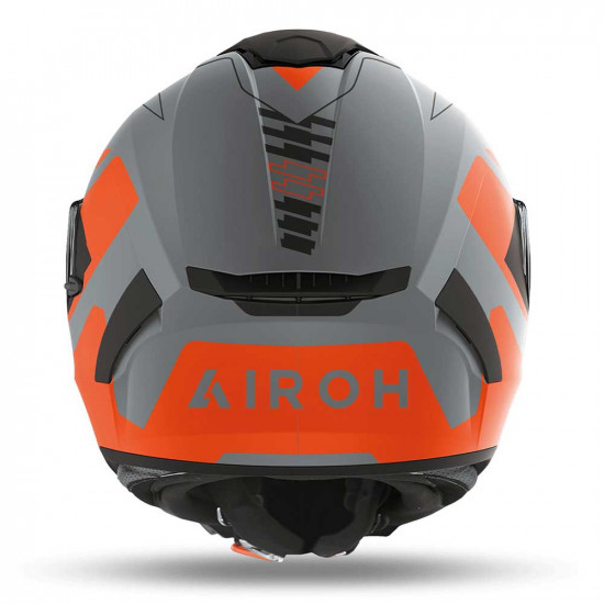 Airoh Spark Rise Orange Matt Full Face Helmets - SKU ARH167S