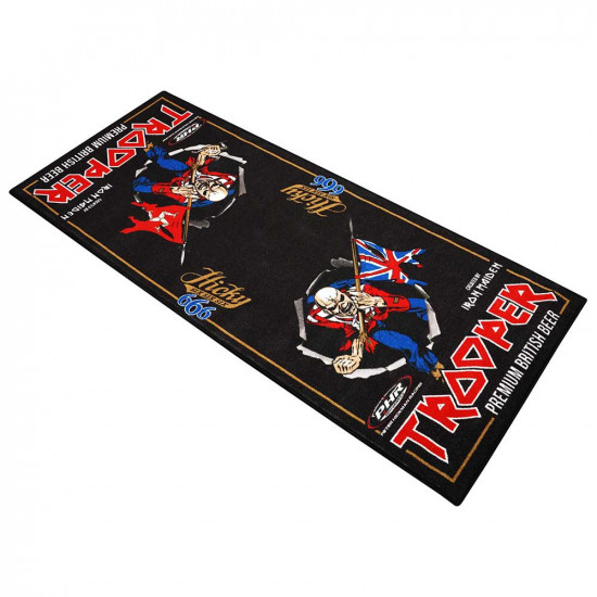 Limited Edition Peter Hickman Trooper Iron Maiden Motorcycle Garage Mat Road Bike Accessories - SKU GRGMAT103