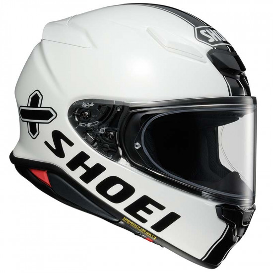 Shoei NXR2 Ideograph TC6 White Full Face Helmets - SKU 0805583 from RaceLeathers Motorcycle Clothing