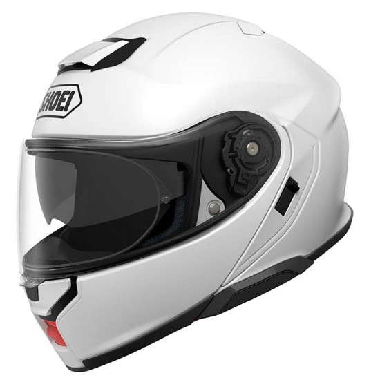 Shoei Neotec 3 Gloss White Flip Front Motorcycle Helmets - SKU 0818941