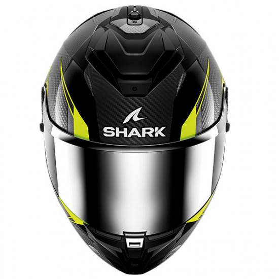 Shark Spartan GT Pro Kultram Carbon Black Yellow Full Face Helmets - SKU 200/HE1310E/DKY1