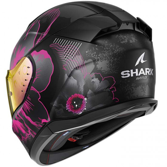 Shark D-Skwal 3 Mayfer Matt Black Anthracite Violet