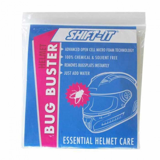 Shift It Motorcycle Visor Bug Buster Sponge