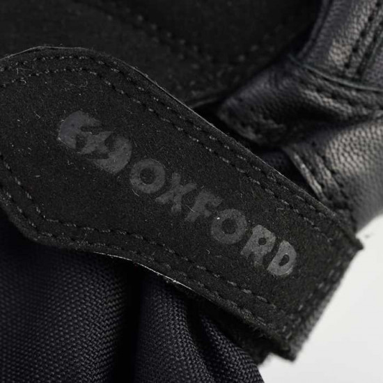 Oxford Montreal 4.0 Mens Dry2Dry Glove Black Grey Red Mens Motorcycle Gloves - SKU GM2011032XL