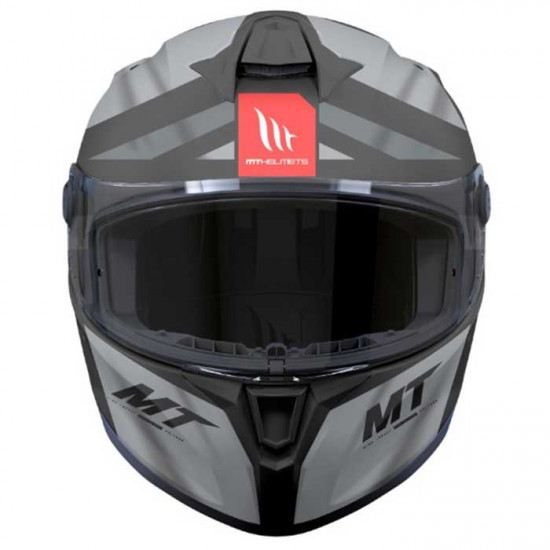 MT Targo S Britain Matt Grey Antracite Helmet Full Face Helmets - SKU M1343B010223