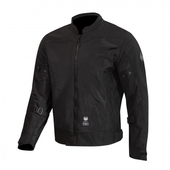 Merlin Prospect Air Black Jacket Mens Motorcycle Jackets - SKU MCP057/BLK/2XL