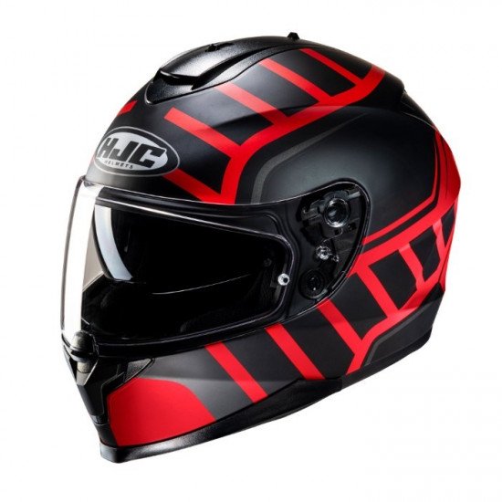 HJC C70N Holt Red Full Face Helmets - SKU C70NHRXS