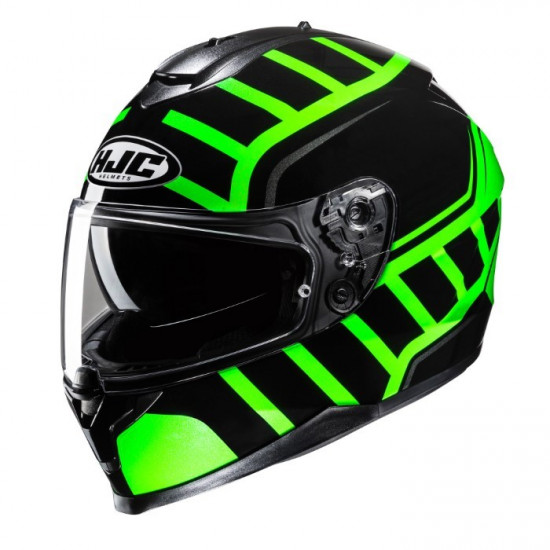 HJC C70N Holt Green Full Face Helmets - SKU C70NHGXS from RaceLeathers Motorcycle Clothing