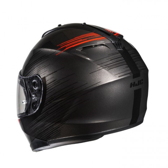 HJC C70N Sway Red Full Face Helmets - SKU C70NSRXS